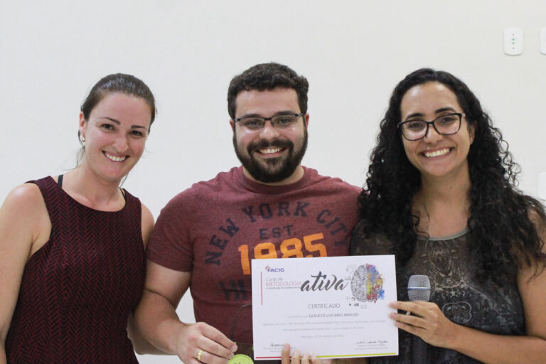 “Formatura” dos professores que participaram do I Curso on line de Metodologia ativa da FACIG