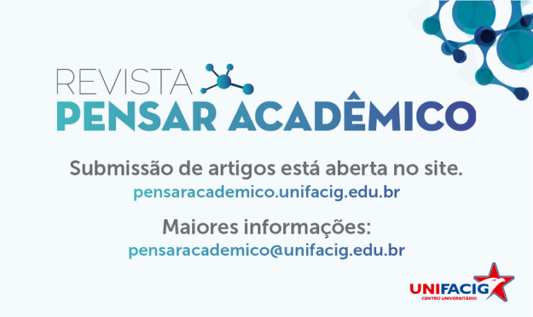 Revista Pensar Acadêmico Disponibiliza o Histórico de todas as suas Edições