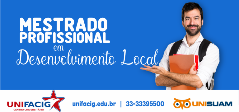 MESTRADO PROFISSIONAL EM DESENVOLVIMENTO LOCAL