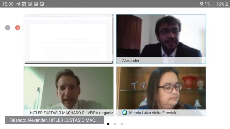 Estagiários do curso de Direito UNIFACIG assistem às audiências trabalhistas por vídeo conferência