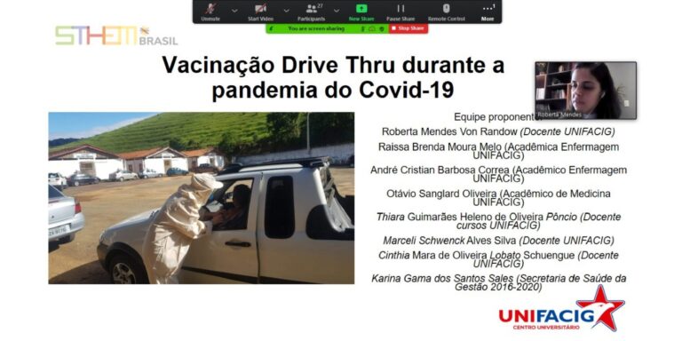 Professores do Unifacig apresentam Cases que inspiram trocas de experiências sobre acolhimento de alunos on-line