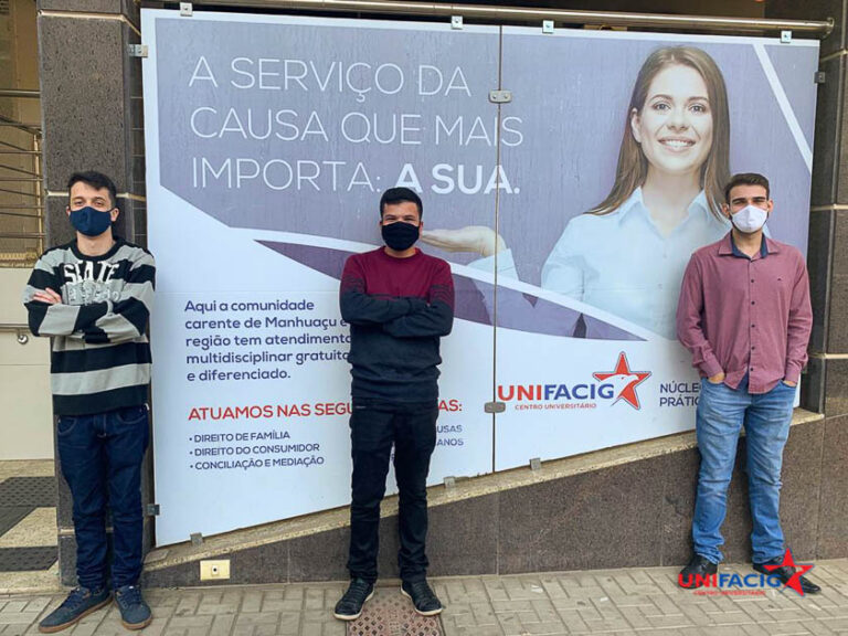 Núcleo de Práticas Jurídicas do UNIFACIG, atende pessoas que se encontram em uma situação de vulnerabilidade