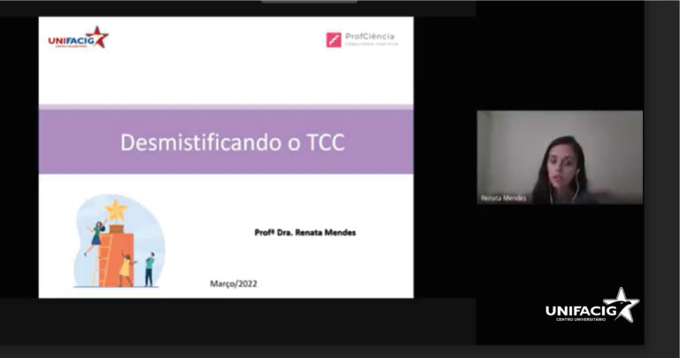 Alunos do Curso de Enfermagem UNIFACIG participam da Oficina “Desmistificando o TCC”