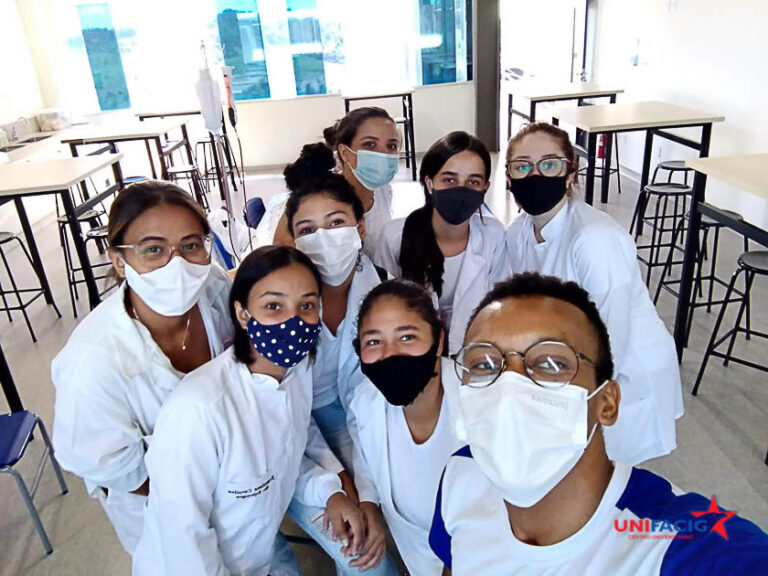 Nos meses de março e abril de 2022, o Centro Universitário Unifacig teve a presença dos técnicos de enfermagem das instituições Orbis e CEM.
