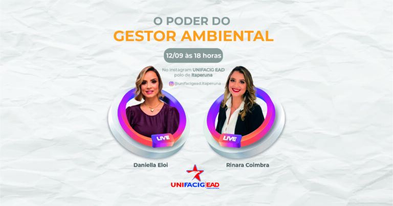 UNIFACIG EAD promove palestra sobre o poder do gestor ambiental