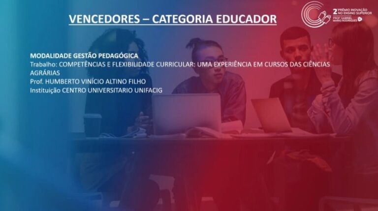 Centro Universitário UNIFACIG ganha 2ºPrêmio de Inovação do Ensino Superior pelo – SEMESP