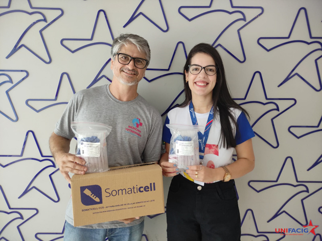 Parceria entre Somaticell e Medicina Veterinária- UNIFACIG