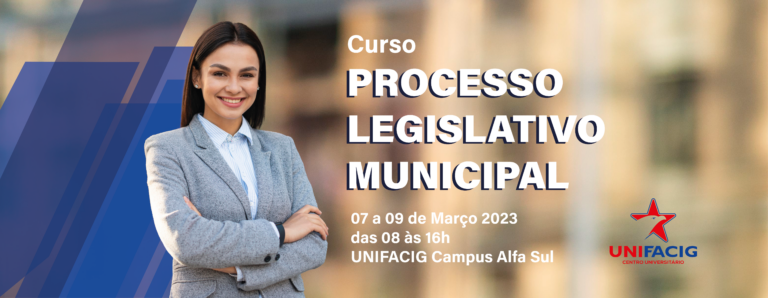 Curso de Processo Legislativo Municipal