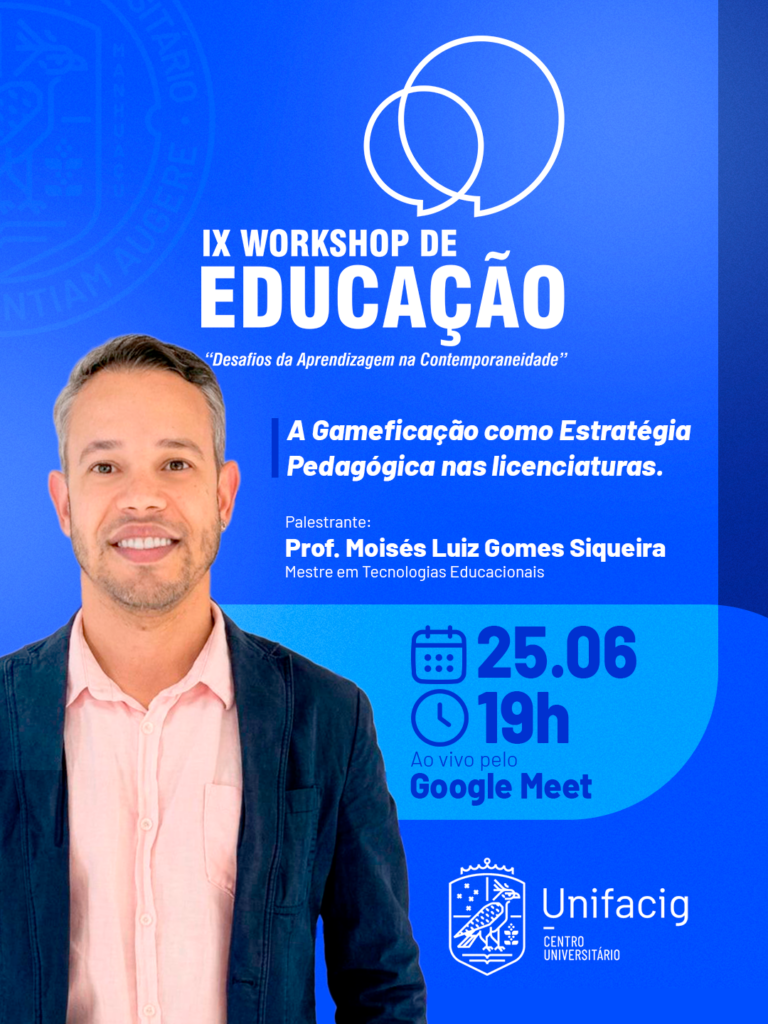 IX WORKSHOP DE EDUCAÇÃO | 25 DE JULHO